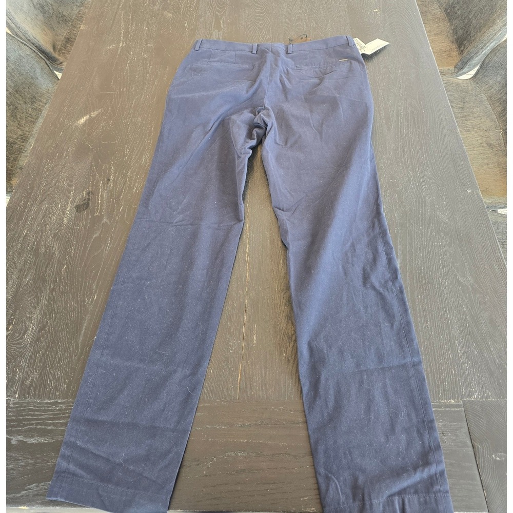 NWT Hugo Boss Mens Pants Extra Slim Fit Navy Blue 36R US Mr Porter Exclusive YKK - Picture 7 of 7